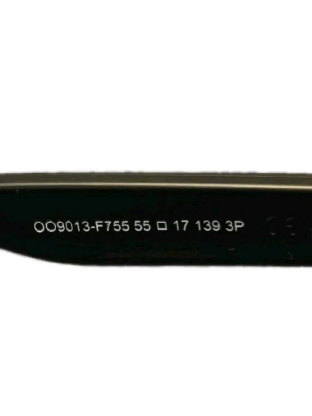 Oakley OO9013-F755 Frogskins Black Sunglasses 55-17-139 Unisex